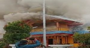 Polisi Tangani Kasus Kebakaran Kantor Bupati Kabupaten Dogiyai