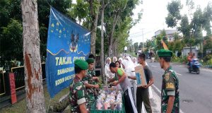 Indahnya Berbagi Di Bulan Ramadhan Yang Penuh Berkah.Komandan Kodim 0424/Tanggamus