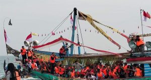 Forkopimda Jepara Hadiri Pesta Lomban dan Menjadi Keseruan Tersendiri Bagi Warga Jepara