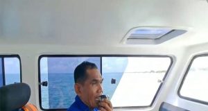 Kasat Polairud Polres Jepara : Sampaikan Himbauan Kepada Pengunjung Obyek Wisata Pantai