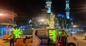 Cegah Balap Liar Dan Gangguan Keamanan Lainnya Polres Singkawang Lakukan Ploting Point Dan Patroli