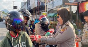 Wakapolres Singkawang Kompol Indra Asrianto, S.I.K., M.A.P. Pimpin Kegiatan Bakti Sosial Untuk Negeri