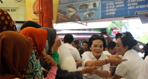 Pemda Jepara Membuka Pasar Murah Jelang Lebaran Idul Fitri dan Dihadiri Kasdim 0719/Jepara