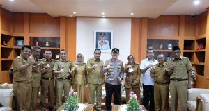 Kapolda Sulteng melakukan kunjungan silaturahmi dengan Pemprov diterina Wakil Gubernur
