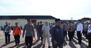 Polres Belitung Timur Laksanakan Apel Gelar Pasukan Operasi Ketupat 2023, Wabup Beltim Sampaikan Amanat Kapolri