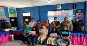 Pemerintah Pekon Way Napal Kecamatan Krui Selatan Kembali Salurkan BLT dd Tahap I Tahun 2023