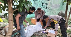 Polsek Batang Kota Sita Lagi Ratusan Selongsong Petasan