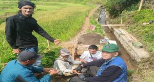 Pemerintah Kabupaten Sukabumi Bangun Sarana Irigasi