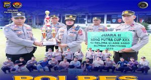 AKBP Wahyuni Sri Lestari, SIK, MH: Polres Payakumbuh Raih Juara II Sago Cup Putra ke XXX