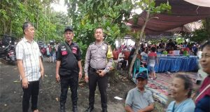 Aipda Dwi Hariyanto Bhabin Kamtibmas Giat Patroli Dalam Ibadah Prayaan Hari Kenaikan Isa AlMasih