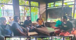 Polsek KPS Bitung Serap Aspirasi Buruh TKBM, Dalam Giat Jumat Curhat