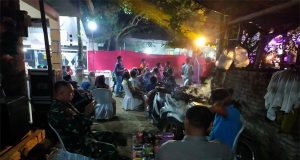 Tim Gabungan TNI-Polri Wilayah Mayong Amankan Hiburan Musik Dangdut