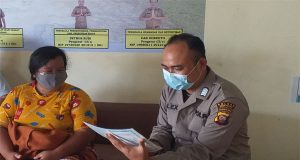Bhabinkamtibmas Yang Bertugas Di Kelurahan Sagatani Selalu Hadir Di Wilayah Binaanya