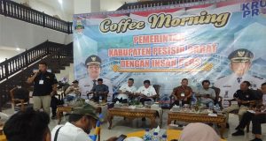 Pemerintah Kabupaten Pesisir Barat Coffe Morning Bersama Insan Pers Pesisir Barat