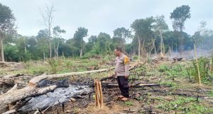 Polres Kubu Raya Masifkan Patroli Karhutla di Kabupaten Kubu Raya