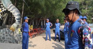 Tingkatkan Kemampuan, Kompol Hendrik Gelar Pelatihan di Pantai Wates