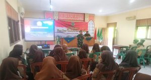 Program TMMD Sengkuyung 1 Kodim Jepara, Juga Bergerak di Bidang Non Fisik Berupa Penyuluhan Wasbang