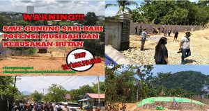 Aksi Peduli Gunung Sari Oleh Warga Dilakukan Secara Persuasif Dan Kondusif