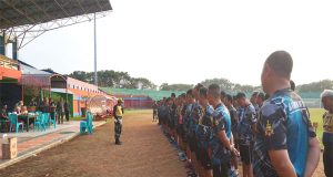 Kodim 0719 Jepara Menggelar Kesegeraan Jasmani Periode 1, Guna Tingkatkan Kemampuan Para Prajurit dan PNS