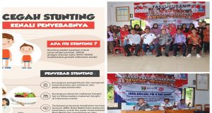 Kadis PPPA –PPKB Kabupaten Tanggamus Sosialisasi Stunting di Pekon Sinar Petir Kecamatan Bulok