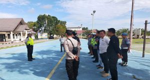 Apel Regu Siaga Polres Sekadau, Padal Sampaikan Arahan