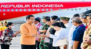 Tiba di Labuan Bajo, Presiden Ikuti Simulasi Penyambutan Pemimpin ASEAN
