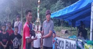 Peratin Pekon Penggawa V Ulu Kecamatan Karya Penggawa Tutup Turnamen Portica Cup Ke V