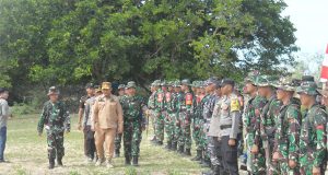 Resmi Dibuka, Upacara Pembukaan TMMD Reguler Ke-116 TA. 2023, Kodim 1203/Ktp Berlangsung Khidmat