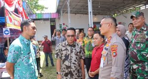 Pastikan Situasi Aman Dan Kondusif, Kapolres Beltim Dan Forkopimda Monitoring Ke Sejumlah TPS