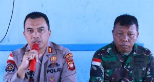 Jum’at Curhat, Kapolres Bengkayang Bahas Pembentukan Kelompok Usaha Kapal Penumpang di Kecamatan Sungai Raya Kepulauan