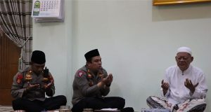 Minta Do’a Restu, Kapolres Demak Sowan Ketempat Ulama