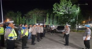 POLRES LANGKAT melaksanakan kegiatan Penertiban Knalpot blong, Patroli Genk motor serta Antisipasi balap liar di Wilkum Polres Langkat