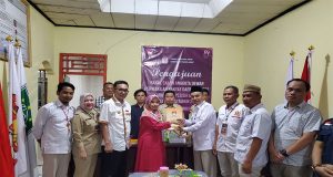 DPC Gerindra Pesisir Barat Mendaftarkan 25 Caleg Ke KPU