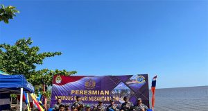TNI AL Ketapang Jadikan Pulau Cempedak Sebagai KBN (Kampung Wisata Bahari)