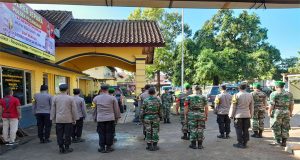 Apel Gabungan TNI-Polri Digelar Koramil dan Polsek Pecangaan, Guna Perkuat Sinergitas