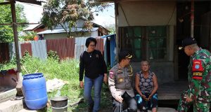 Kegiatan Patroli Sambang Desa Bersama TNI-Polri oleh Polres Sanggau dan Kodim 1204/Sanggau