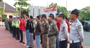 Ratusan Personil Dikerahkan Polres Jepara, Siap Amankan Malam Takbiran dan Liburan Idul Adha 1444 H