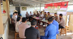 Buka Keran, Kapolres Belitung Timur Ajak Anggota Polres Belitung Timur Ngopi Sambil Diskusi