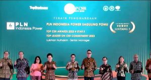 PT.PLN lndonesia Power Saguling POMU Sabet Penghargaan Top CSR Award 2023