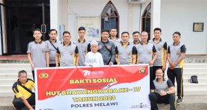 Sambut Hari Bhayangkara, 5 Pleton On Call Melaksanakan Baksos Serentak di 5 Tempat Ibadah