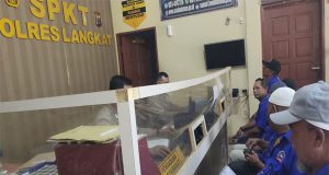 Diduga Menyebarkan Berita HOAX, Terkait Pemberitaan Pasar Baru Stabat Segera Ditutup, “EW” Dilaporkan ke Polres Langkat