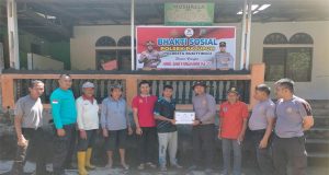 Kegiatan Bhakti Sosial Polsek Palupuh Polresta Bukittingi di Jorong Paninggiran Ateh Nagari Nan Limo Kecamatan Palupuh