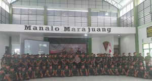 Sinergitas TNI-Polri, Sat Lantas Polres Kapuas Hulu Berikan Penyuluhan Tertib Berlalulintas Di Yonif RK 644/Wls
