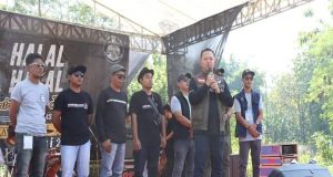 Hadiri Komunitas Motor Vespa, Kapolres Jepara : Mari Kita Jaga Ketertiban dan Kerukunan