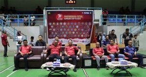 Kapolres Beltim Resmi membuka Bhayangkara Futsal Kapolres Cup 2023 Di GOR Damar
