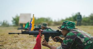 Pertajam Kemampuan Prajurit, Kodim 0719/Jepara Gelar Latihan Menembak