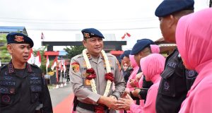 Kunjungan Kerja Kapolda Ke Mako Satbrimob Polda Kalbar