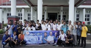 Tingkatkan Semangat, Kontingen Poprov Beltim Kumpul Bersama