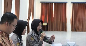 Tim Puslitbang Polri Lakukan Penelitian Tentang Indeks pembangunan Kesehatan Polri Tahap II di Satker Polres Sambas