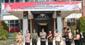 Hadapi Tahun Politik, Polres Demak Gelar Apel Kasatkamling Tahun 2023
